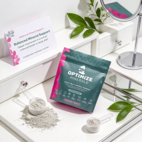 Daily Multi Mineral Powder Mix Berry Flavor Trace Minerals Drink Mix for Daily Wellness Support