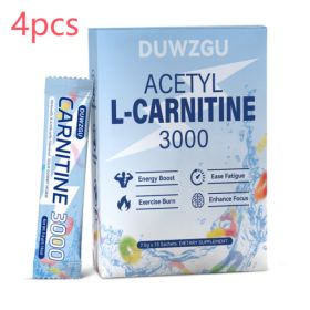 L-carnitine Powder Granules15 Pieces Muscle Gain, Energy & Recovery Pre-Workout (Option: Picture color-4PCS)